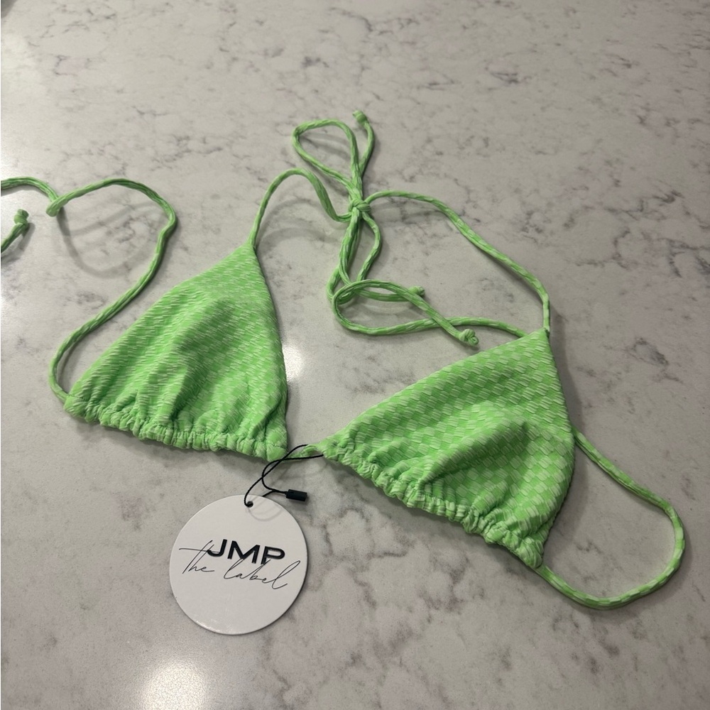JMP The Label Green Bikini Top